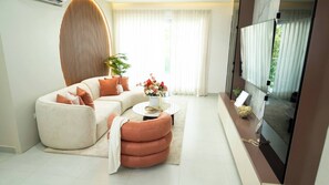 公寓, 3 间卧室, 吸烟房, 阳台 | 客厅