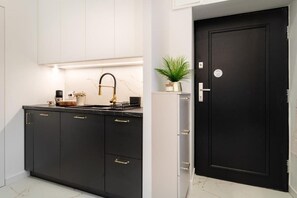 Deluxe Studio | Private kitchen - Malila Premium Apartments Estery Boutique (Kraków)