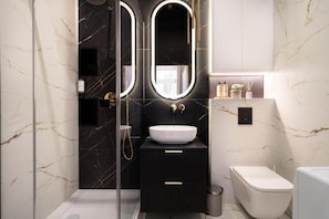 Deluxe Studio | Bathroom - Malila Premium Apartments Estery Boutique (Kraków)