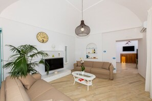 Living area - Casa Barba Positano breathtaking views & breakfast (Positano)