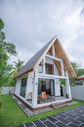 อพาร์ทเมนท์, 1 ห้องนอน, ลานระเบียง | บริเวณภายนอก
