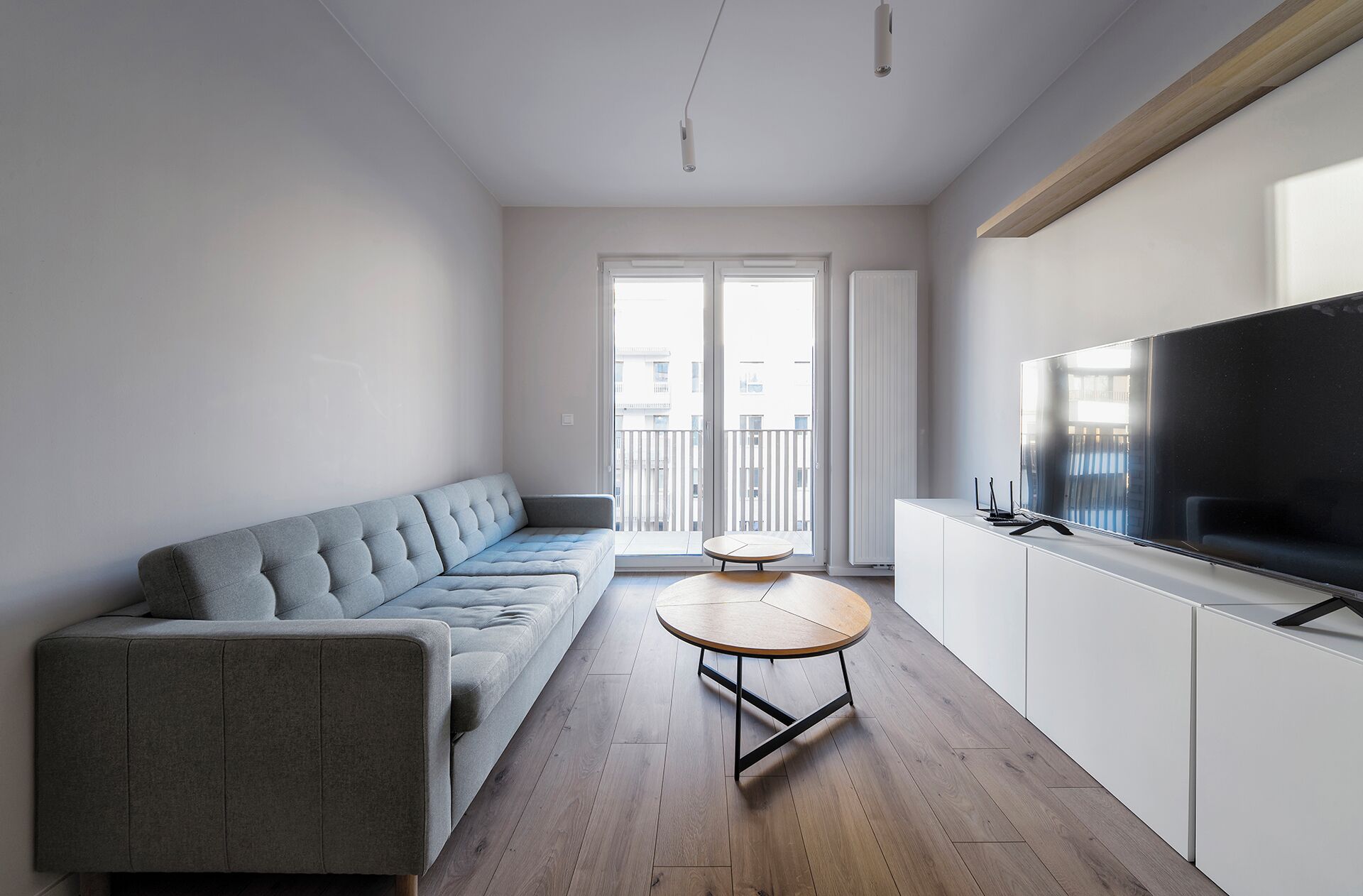 Apartment, Balcony | Living room | Smart TV