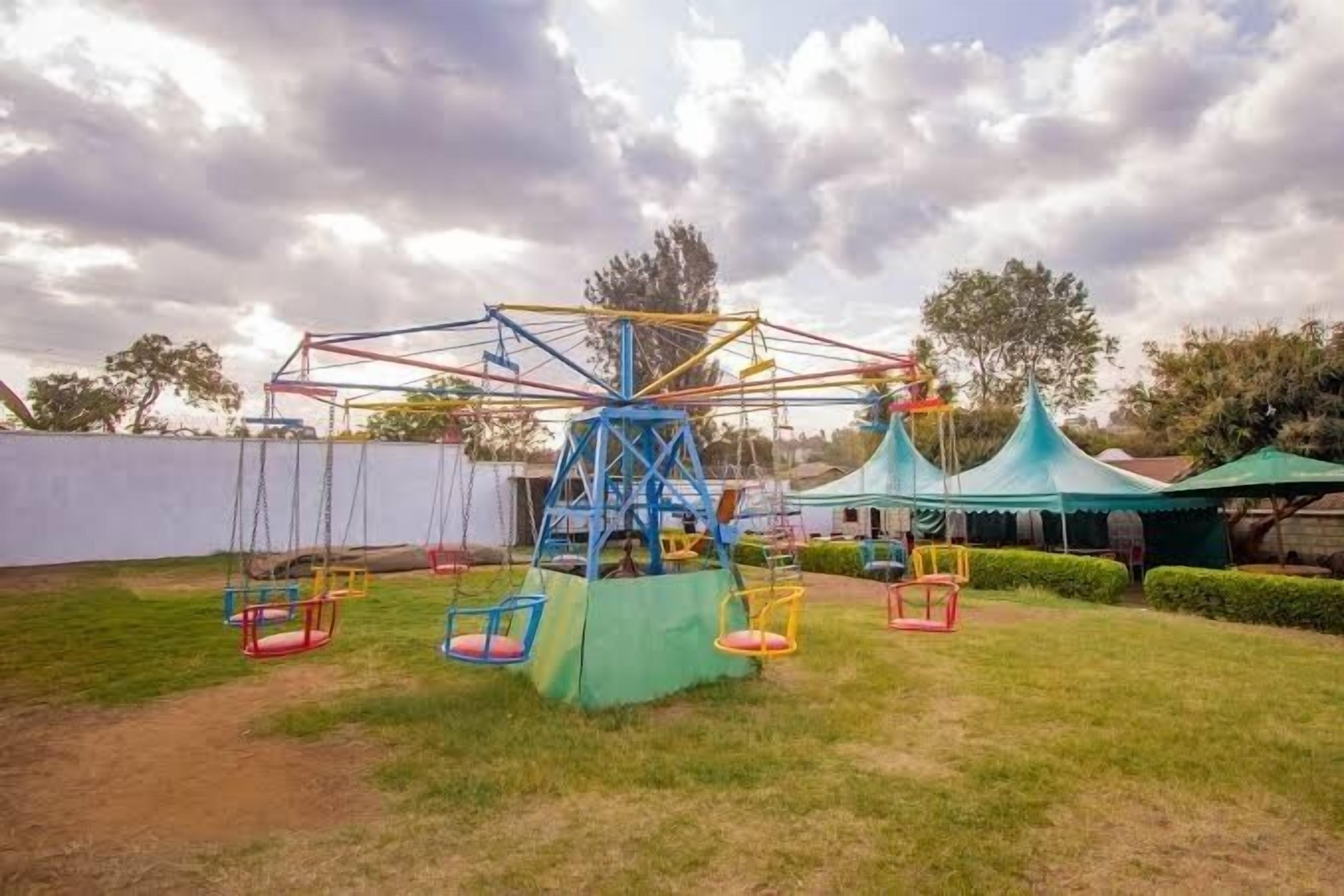 Zona de juegos infantil al aire libre