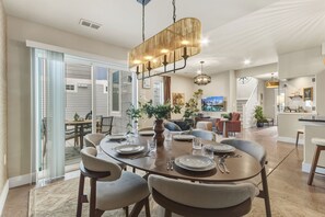 House, Multiple Beds, Patio, Garden View (233 Urban Prairie Street) | Dining - Ember & Ash Designer Home w/ King Beds, Games (Fort Collins)