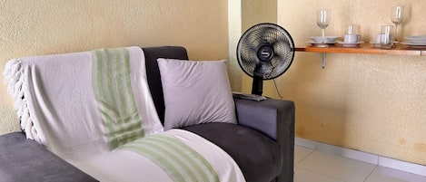 Apartment (02) | Living area | 32-inch LED TV with digital channels, Netflix, streaming services