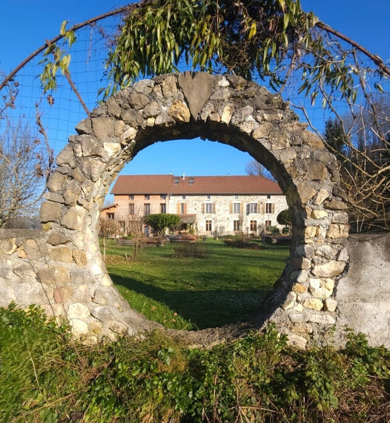 Enceinte de l’hébergement