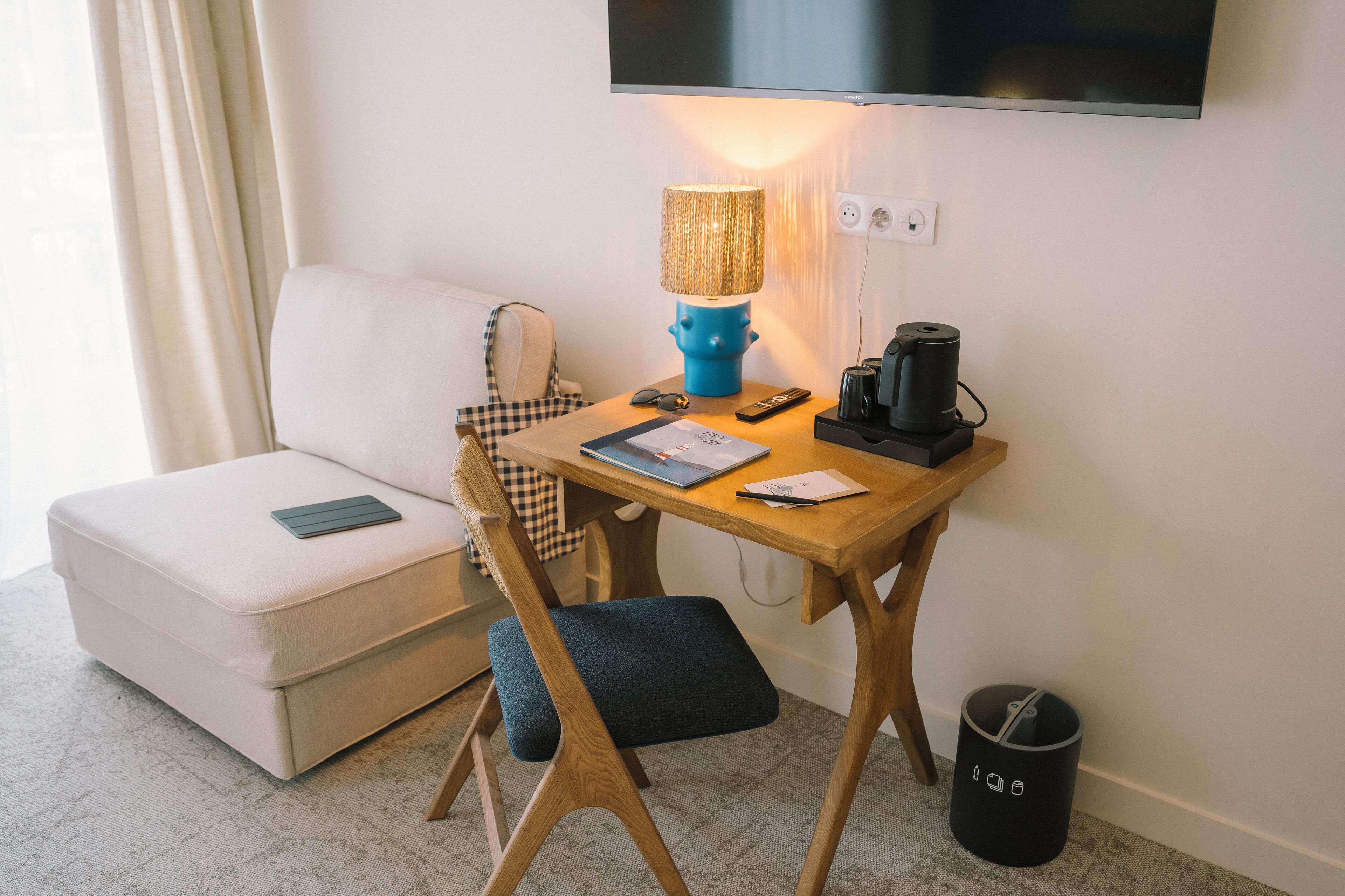 Chambre Double Deluxe | Coin séjour