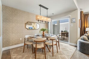 House, Multiple Beds, Patio, Garden View (233 Urban Prairie St. - Main/Unit B) | Dining - Modern Urban Retreat Near Old Town Fire Pit, Arcade, Bikes (Fort Collins)