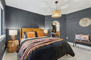 House, Multiple Beds, Patio, Garden View (233 Urban Prairie St. - Main/Unit B) | 4 bedrooms, individually decorated, individually furnished, desk - Modern Urban Retreat Near Old Town Fire Pit, Arcade, Bikes (Fort Collins)