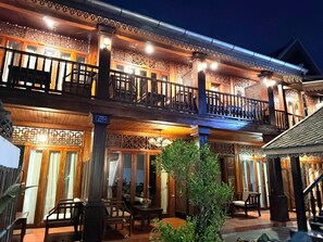 Fassade der Unterkunft