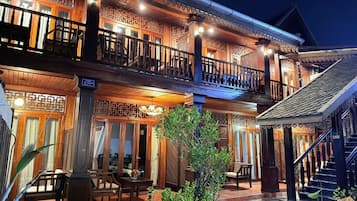 Fachada de la propiedad