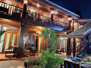 Fassade der Unterkunft