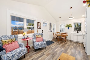 Apartment, 1 Queen Bed, Patio, Garden View (2045 W Mulberry St) | Living area - City Park Bungalow Pet Friendly w/ Dog Run (Fort Collins)