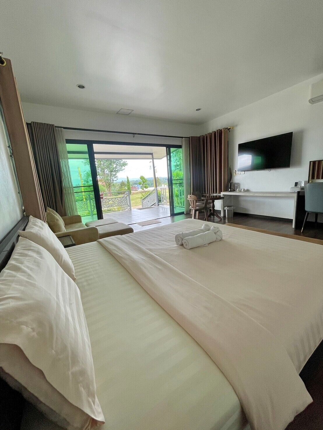 Standardzimmer, Blick auf den Innenhof