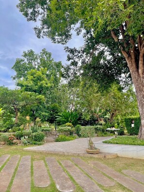 Àrea exterior de l'allotjament