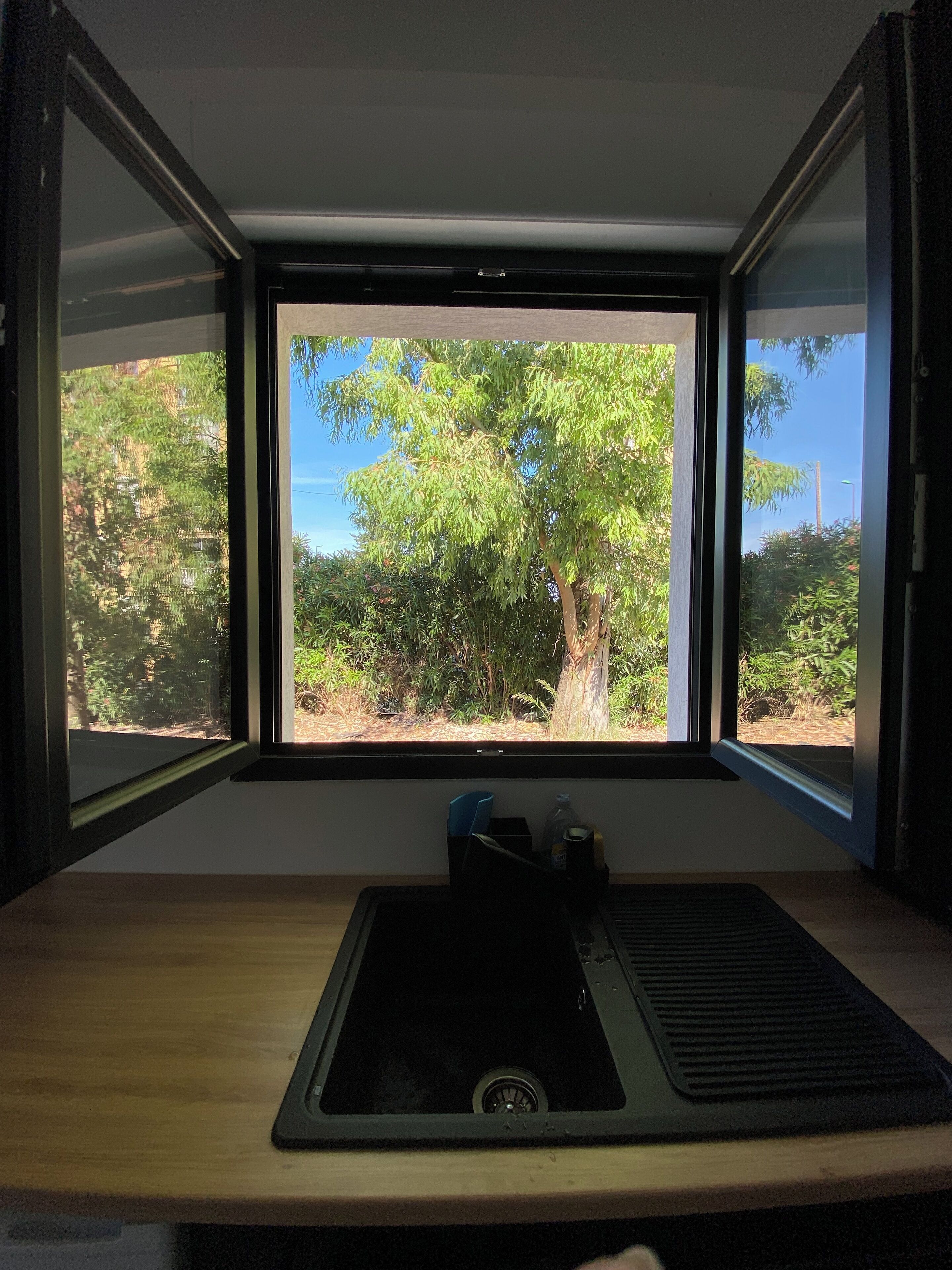 Vue depuis l’hébergement