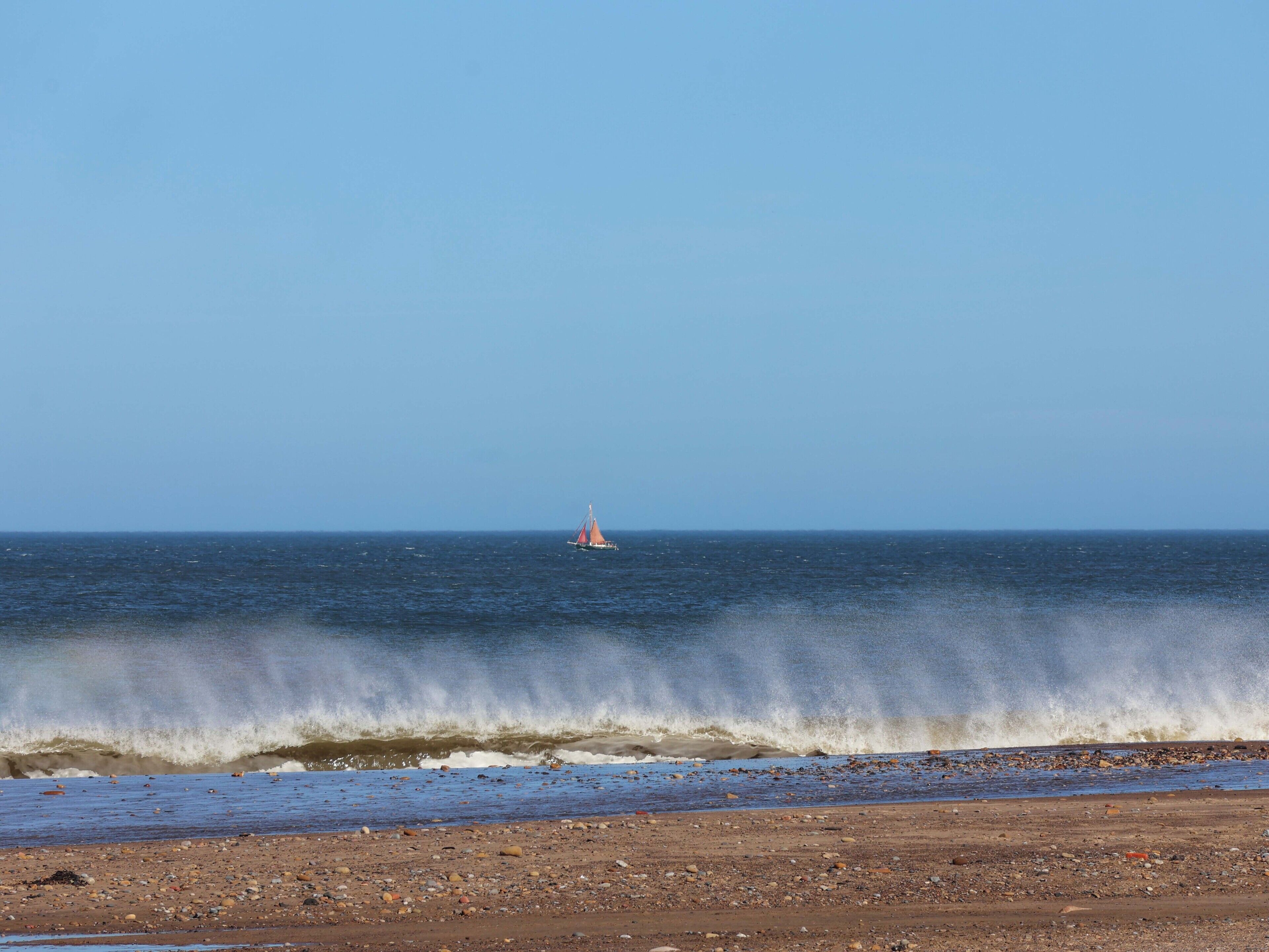 Una playa cerca
