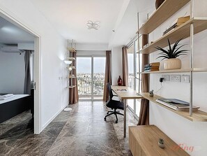 Iron/ironing board, travel cot, WiFi, bed sheets