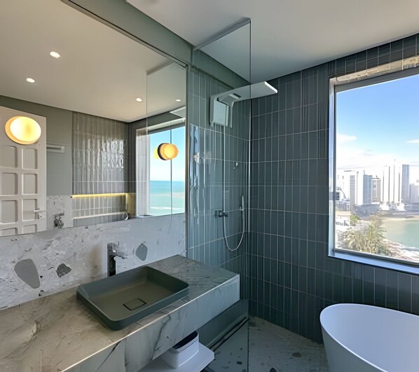 Comfort Apartment | Bathroom - Guarapari Center Aparts (Guarapari)
