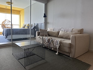 Living area - Guarapari Center Aparts (Guarapari)
