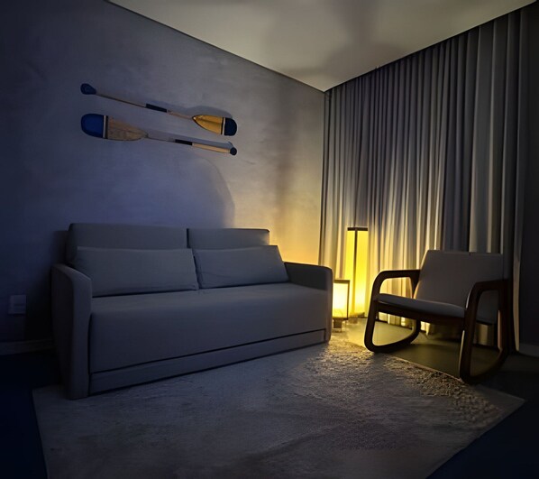 Living area - Guarapari Center Aparts (Guarapari)