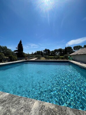 Pool - Large country house near Mont Ventoux (Carpentras)