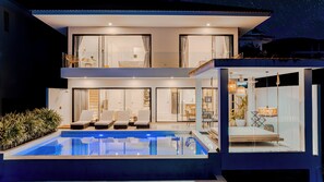 Outdoor pool - Secret Villa, Infinity Pool, Mountain & Ocean View (Chang Wat Surat Thani)