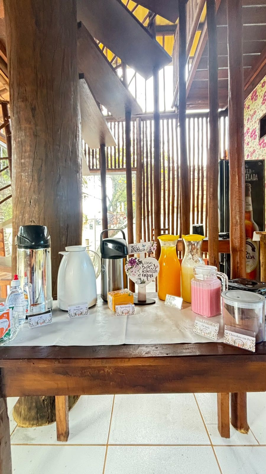 Breakfast buffet