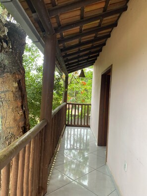 Family Double or Twin Room, Garden View | Terrace/patio