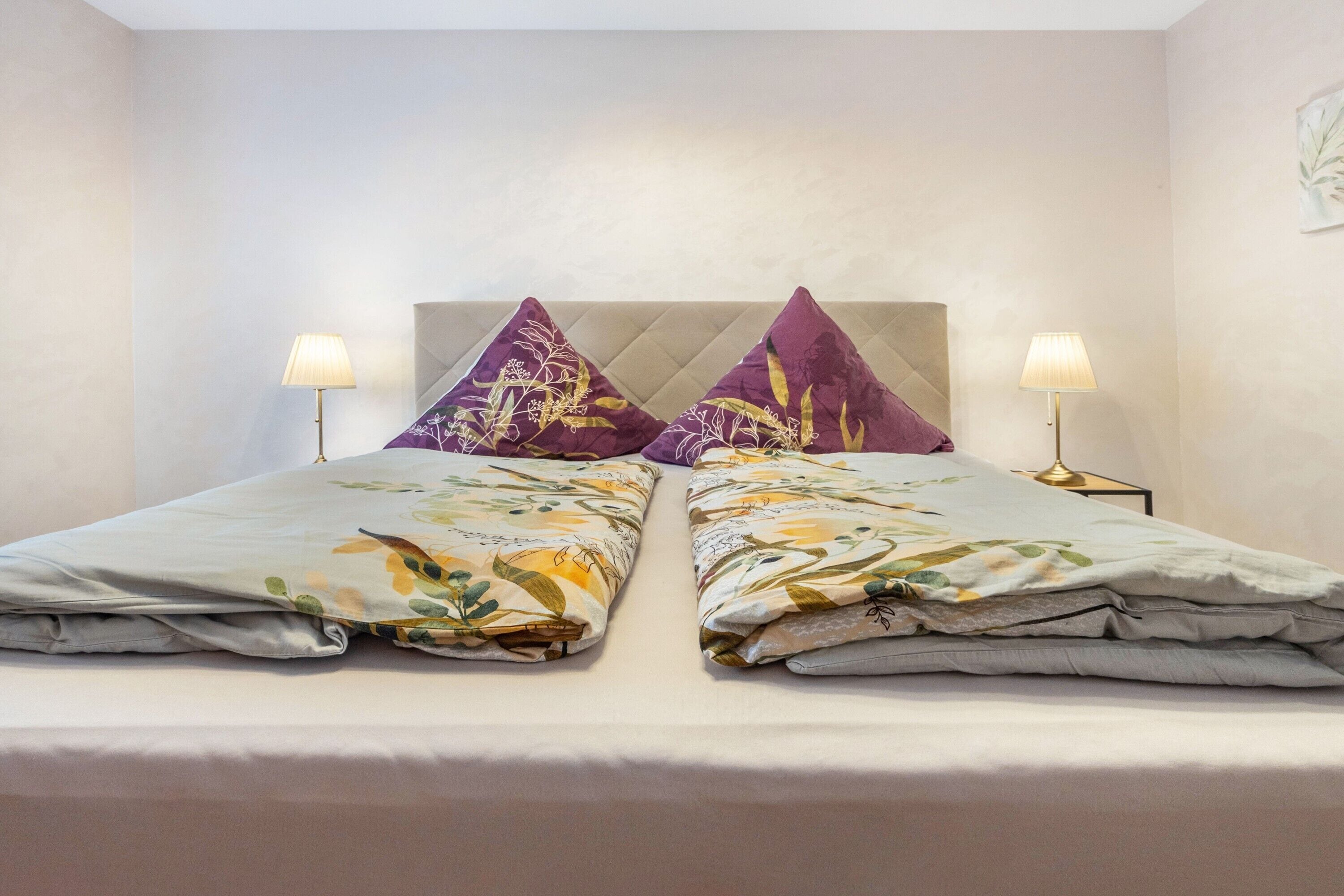 2 多间卧室、WiFi、床单