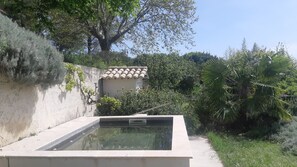 Pool - MAISON BONHEUR authenticity and breathtaking view Mont Ventoux,  10 pers. max (Visan)