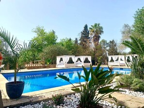 Pool - Falco II Finca Zenara, terrace, Wifi, AC, XXL pool (Manacor)