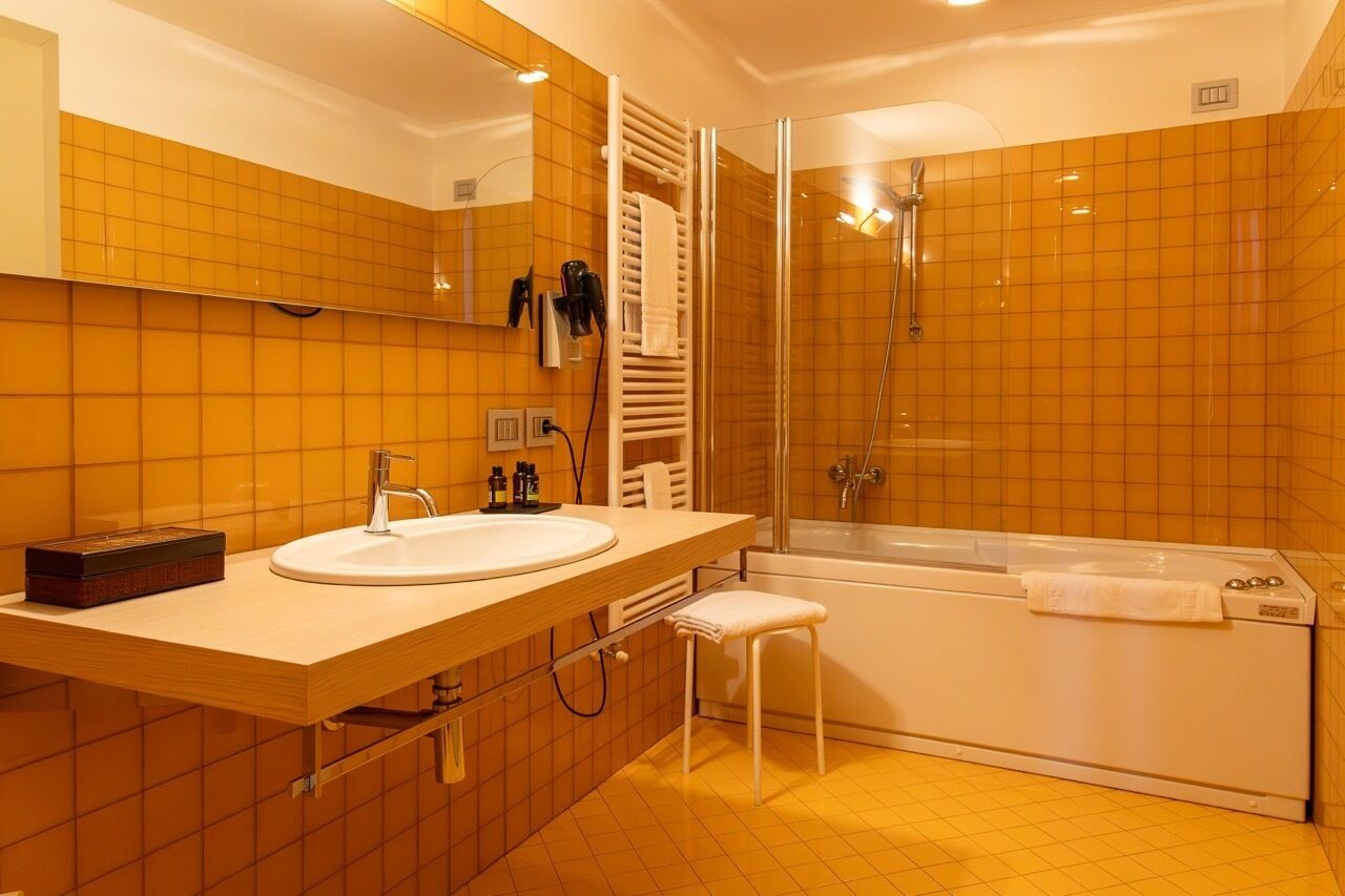 Basic-Einzelzimmer | Badezimmer