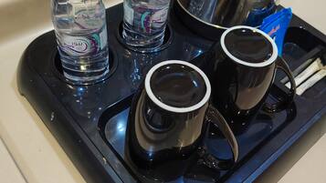 Perhesviitti, kaupunkinäköala | Kahvia ja/tai kahvinkeitin