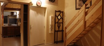 chalet-style apartment, 5 minutes from the ski slopes