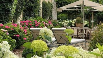 Suite, pemandangan kebun | Halaman properti