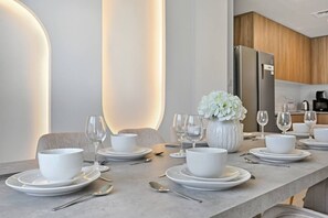 Dining - Modern Luxe 4BR Oasis | Peaceful Views (Dubai)