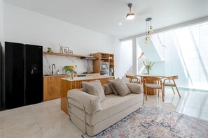 En 32-tommers smart-TV med digitale kanaler