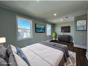 6 bedrooms, iron/ironing board, free WiFi, bed sheets - Gulf Front New Build, Private Pool, Pet Friendly, Sugar Sands Community (Mexico Beach)