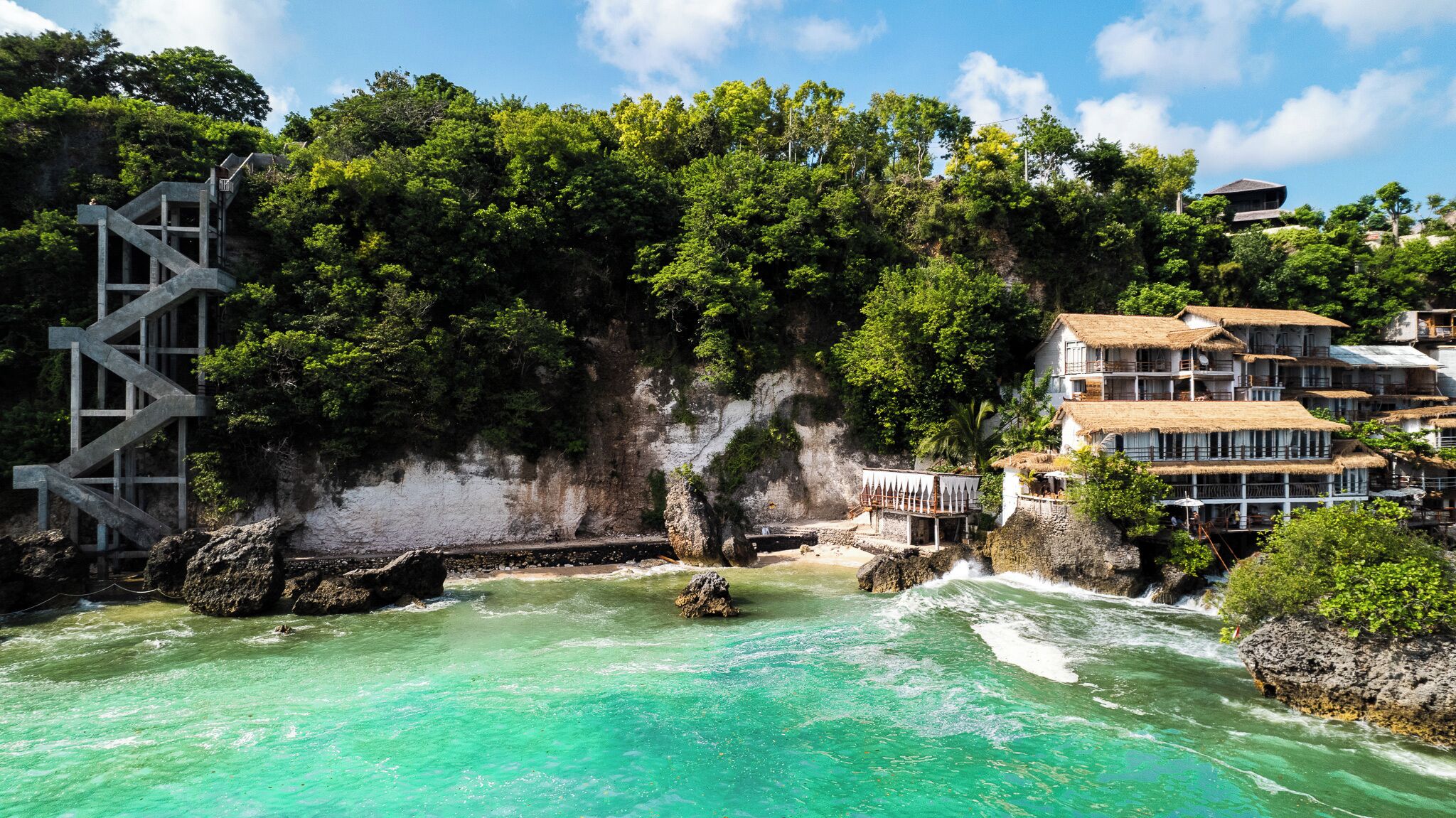 Fachada de la propiedad