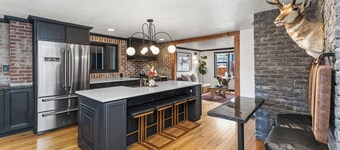 Family friendly 4-bed 3-bath chalet in the heart of Old Town Steamboat Springs.