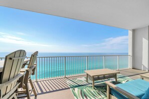 Property grounds - 🌅Endless Gulf Views | Pool | Fab Amenities | Ocean Reef 2203🌅 (Panama City Beach)