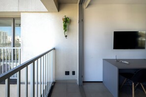 Appartamento Comfort, balcone, vista parco | Interni