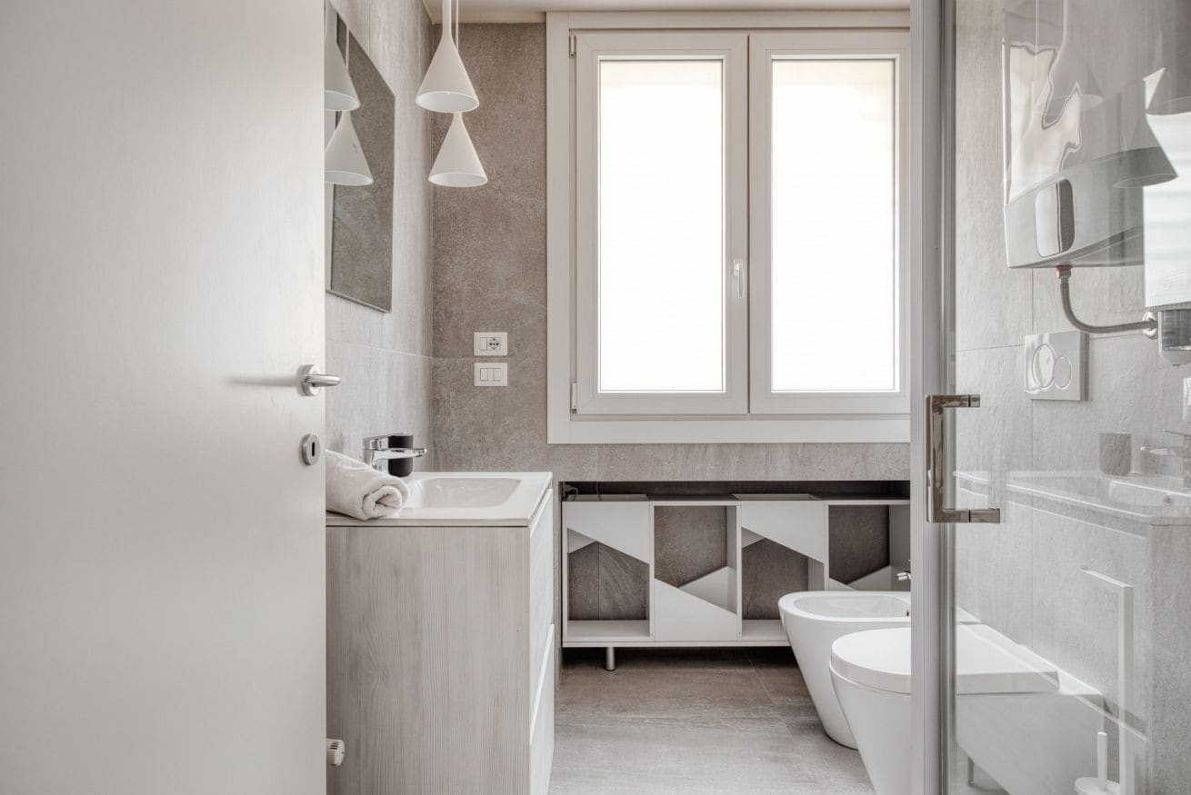 Een douche, een bidet