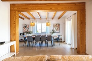 Interior - Spacious villa for 10 with private pool, 15 min walk to the beach! (POLLENSA)