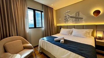 Apartemen Basic | 1 kamar tidur dan Wi-Fi gratis