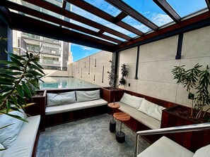 Overnattingsstedets uteområder