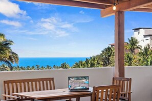 Outdoor dining - Brand New 1BR! w/ Pool and Private Patio! (Sayulita)