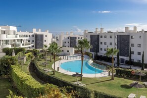Pool - Luxury 3-Bedroom Apartment in Higuerón (La Capellania)