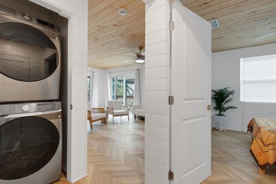 NEW HOME! Steps from the sandy beach & gulf waves on Little Gasparilla Island